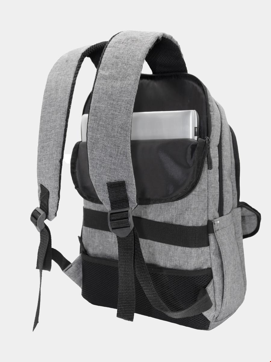 Grauer Rucksack